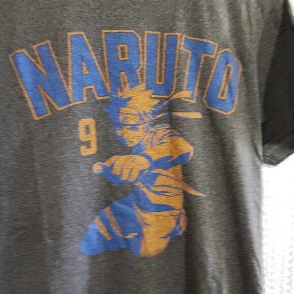 Hot Topic Naruto Men's Grey Anime Crewneck Shirt Size Medium - Picture 3 of 9